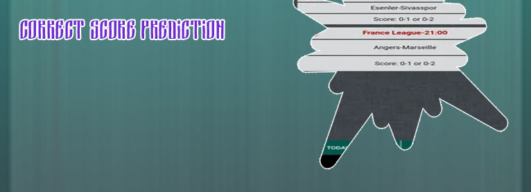 Best prediction site correct score