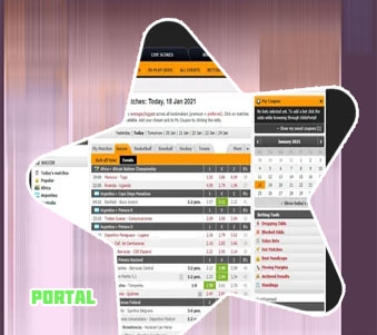 Odds portal
