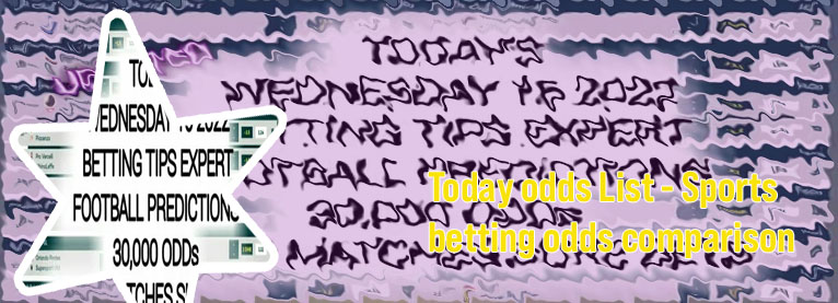 Today soccer matches and odds